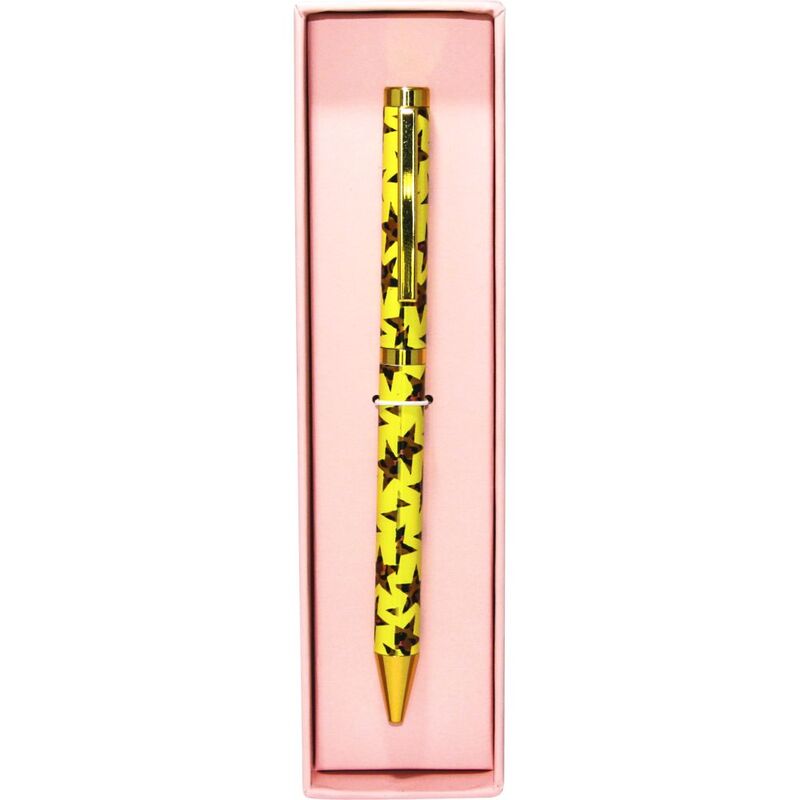 Eleanor Bowmer Leopard Star Boxed Pen