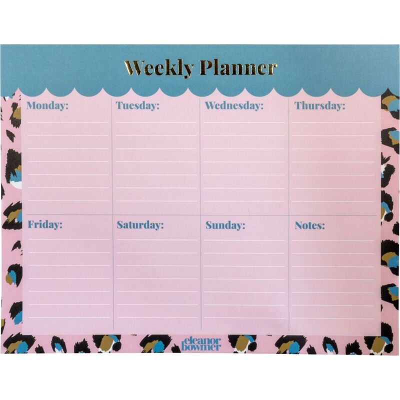 Eleanor Bowmer Weekly Planner