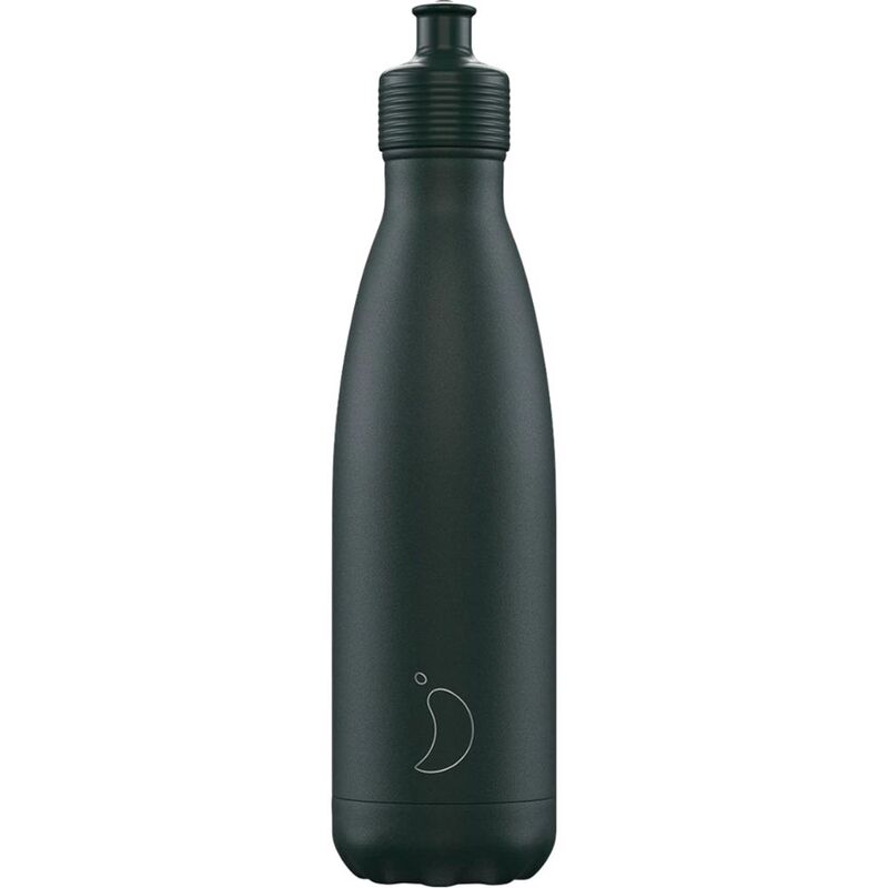 Chilly's Bottle Sports Matte Green 500ml Chilly's Bottle Sports Matte Green 500ml