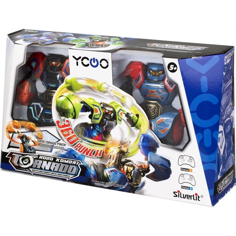 Silverlit Robo Kombat Spin Battle Pack B (Red/Blue)