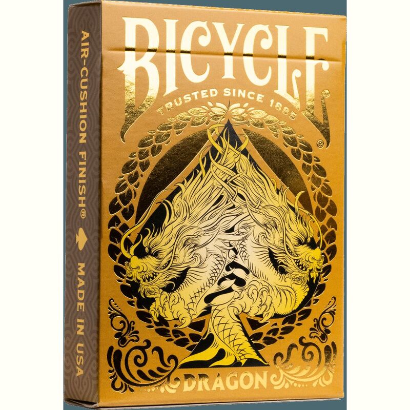 Bicycle Dragon Gold Playing Cards