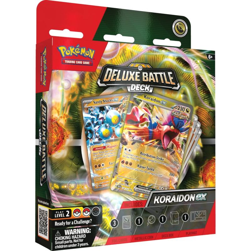 Pokemon TCG Deluxe Battle Decks Miraidon & Koraidon Assortment