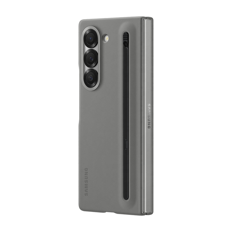 Samsung Fold6 Silm S Pen Grip Case - Gray