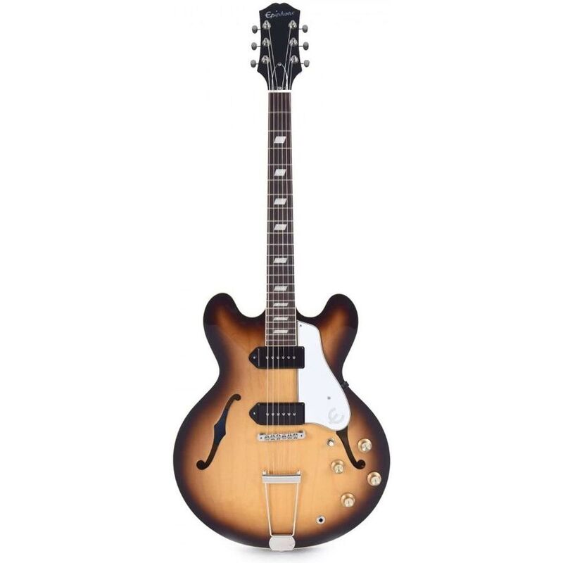 Epiphone ESECA00VBNH1 USA Casino Hollowbody Electric Guitar - Vintage Burst