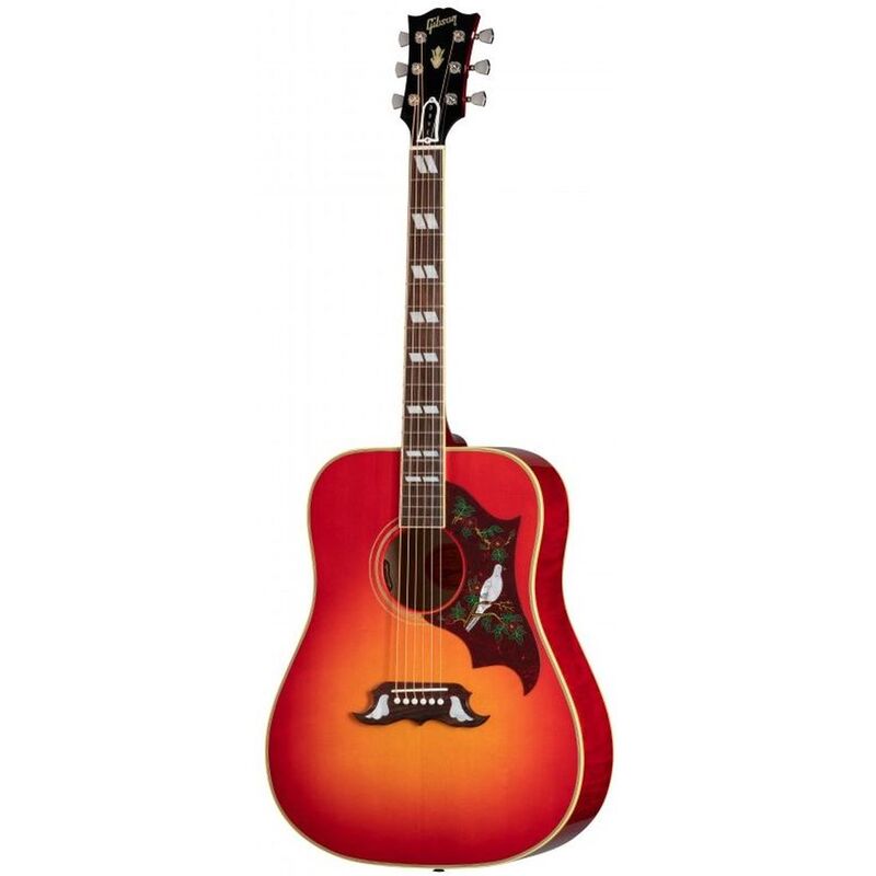 Gibson Acoustic OCSSDOVCS Dove Original Acoustic Electric Guitar - Vintage Cherry Sunburst