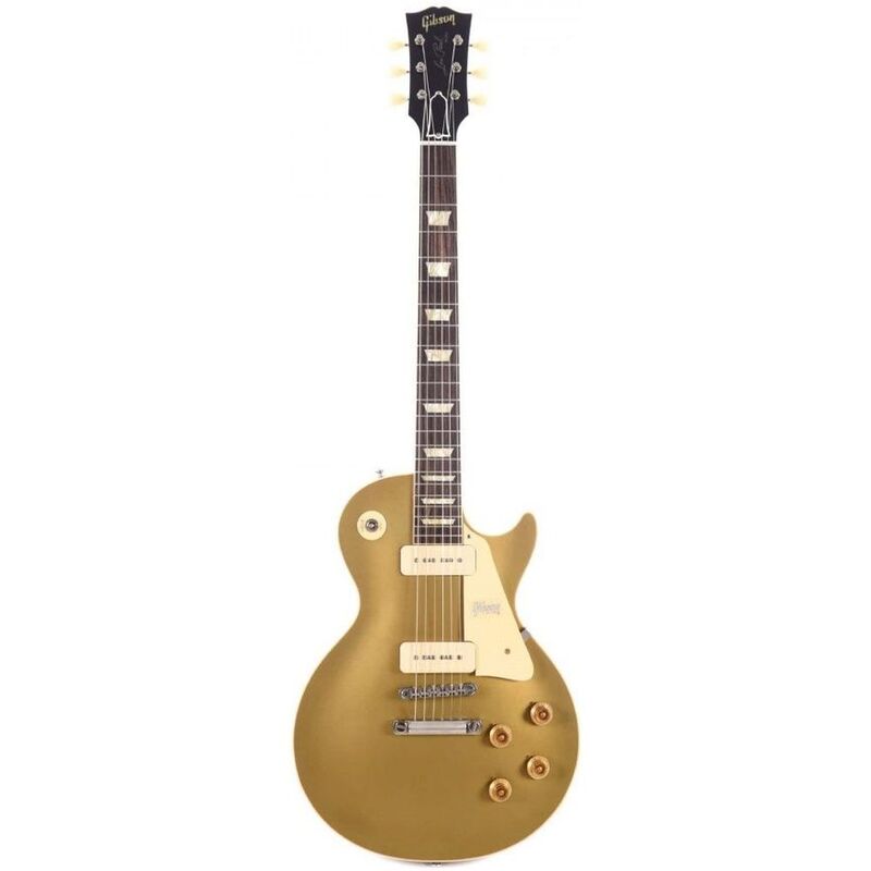 Gibson Custom LPR56VODGNH1 Les Paul Goldtop 1956 Reissue VOS Electric Guitar - Double Gold