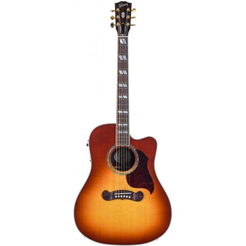 Gibson SSSCRBG19 Acoustic Songwriter Standard EC Rosewood Acoustic Electric Guitar - Rosewood Burst