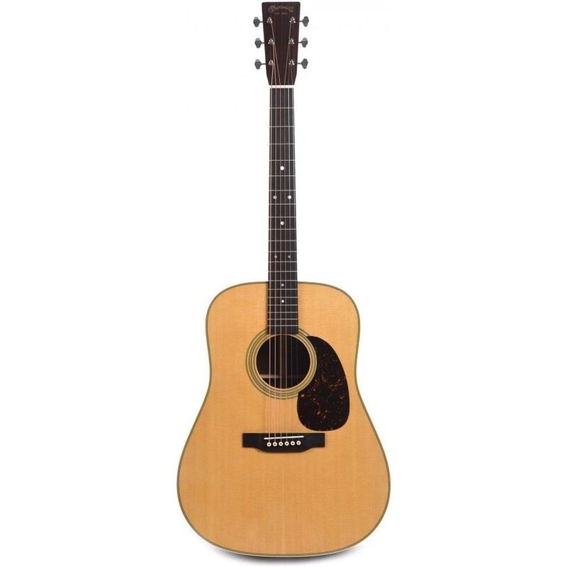 Martin D-28 Satin Dreadnought Acoustic Guitar - Aged - Includes Martin Hard Shell Case