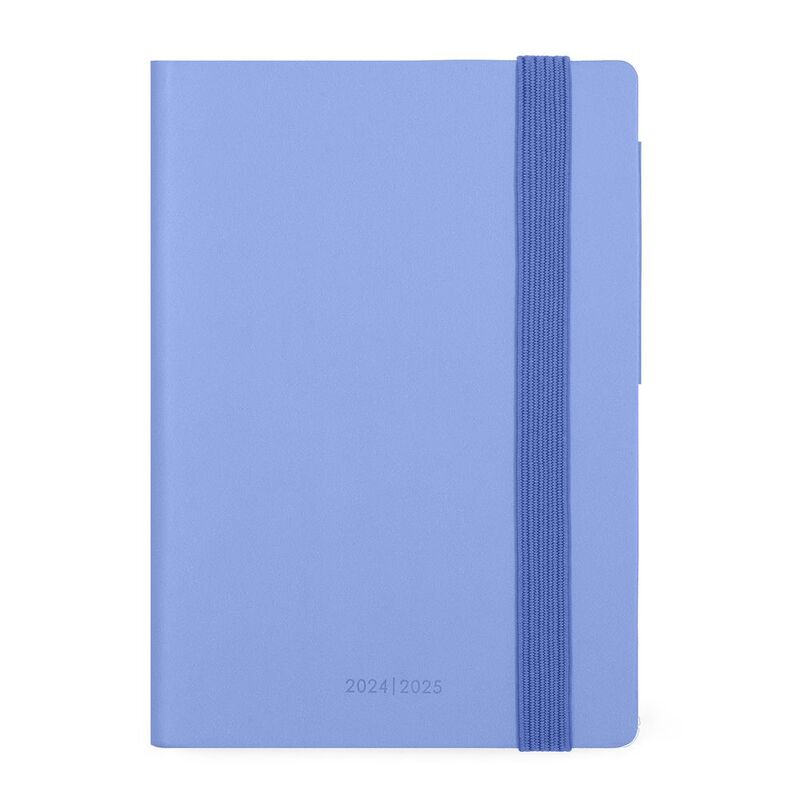 Legami Small 16-Month Daily Diary - 2024/2025 - Cornflower (9.5 x 13.5 cm)