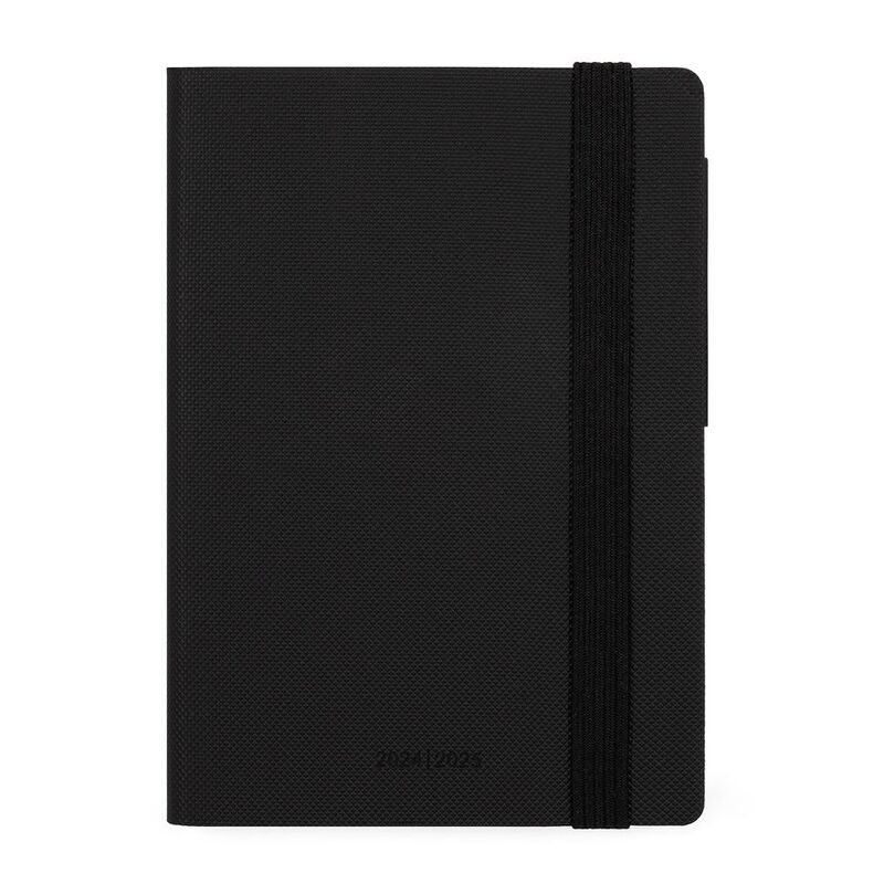 Legami Small 16-Month Daily Diary - 2024/2025 - Black Diamond (9.5 x 13.5 cm)