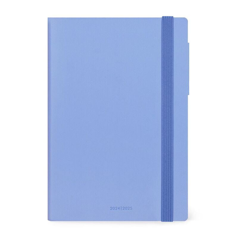 Legami Medium 16-Month Daily Diary - 2024/2025 - Cornflower (12 x 18 cm)