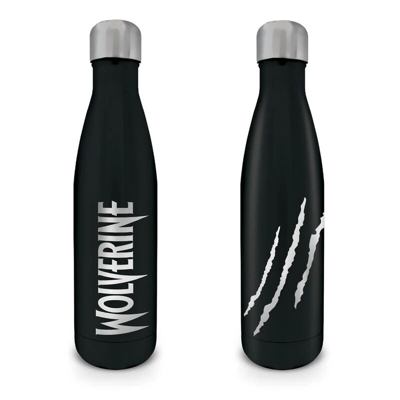 Pyramid Marvel Wolverine (Adamantium) Double WalLED Metal Water Bottle 540ml