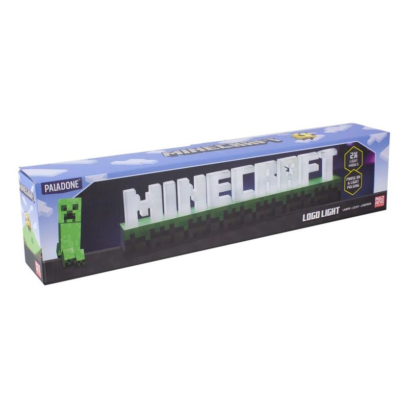 Paladone Minecraft Logo Light