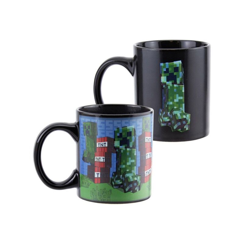 Paladone Minecraft Creeper Heat Change Mug 300ml