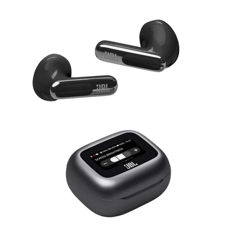 JBL Live Flex 3 True Wireless Noise Cancelling Earbuds - Black