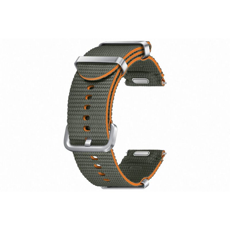 Samsung Watch 7 Strap Nato Band - M/L - Green