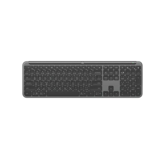 Logitech K950 Signature Slim Wireless Keyboard - Graphite (Arabic/English)