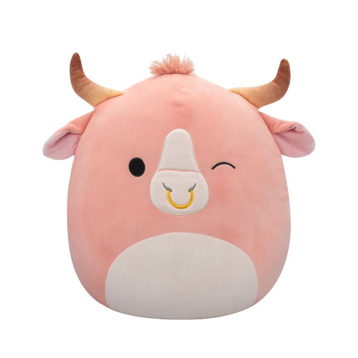 Squishmallows Houston Peach Brahma Bull 16-Inch Plush Toy Squishmallows Houston Peach Brahma Bull 16-Inch Plush Toy