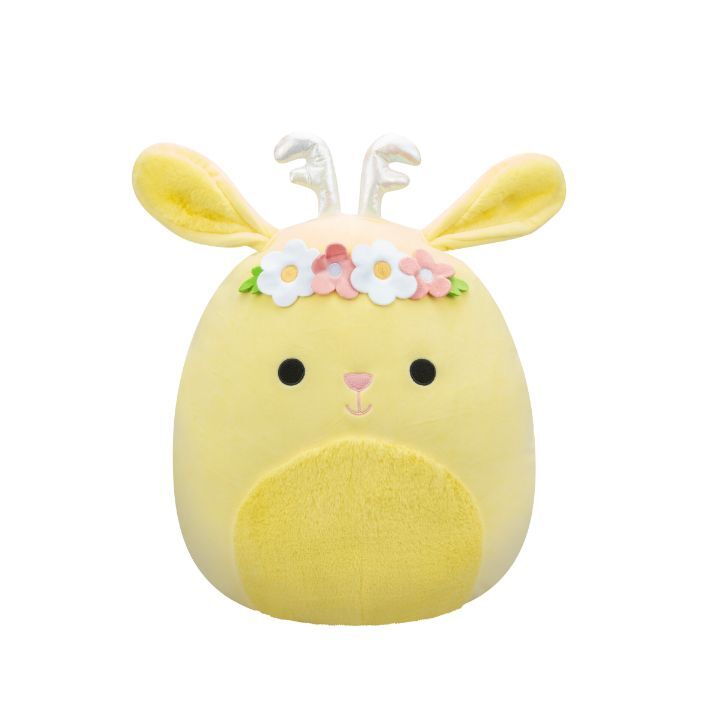 Squishmallows Juana Light Yellow Jackalope 16-Inch Plush Toy