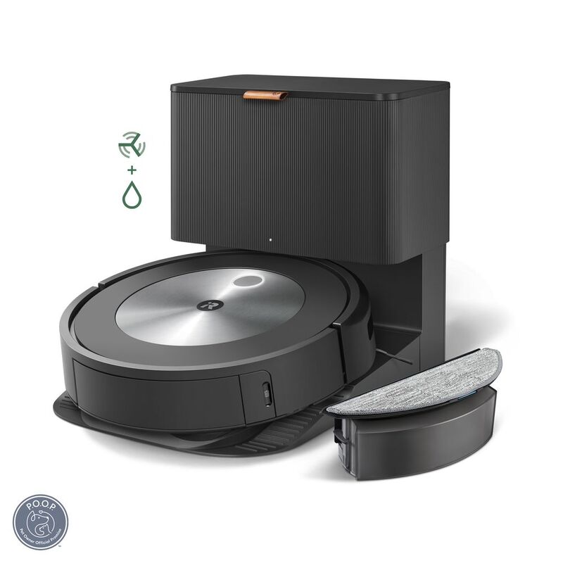 Roomba J5+ Smart Vacuum Combo - Black