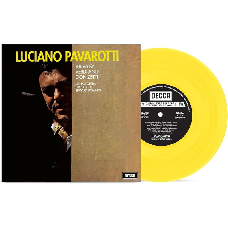 Arias By Verdi & Donizetti (Yellow Colored Vinyl) (Limited Edition) | Luciano Pavarotti