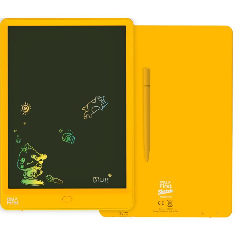 Myfirst Sketch 3 10-Inch Kids Sketch Pad - Yellow