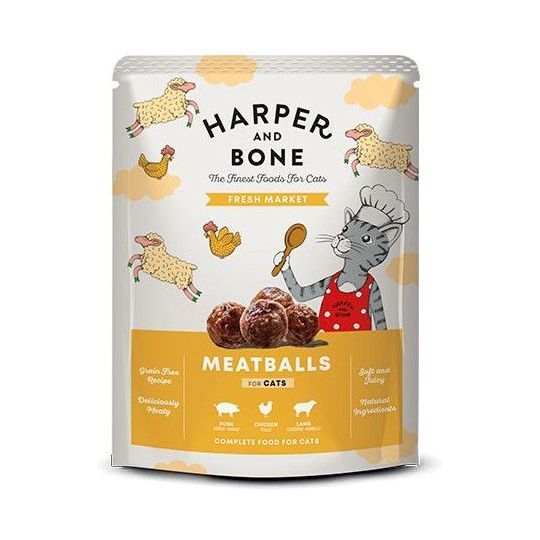 Harper & Bone Cat Pouch Adult Fresh Market Farm 85g