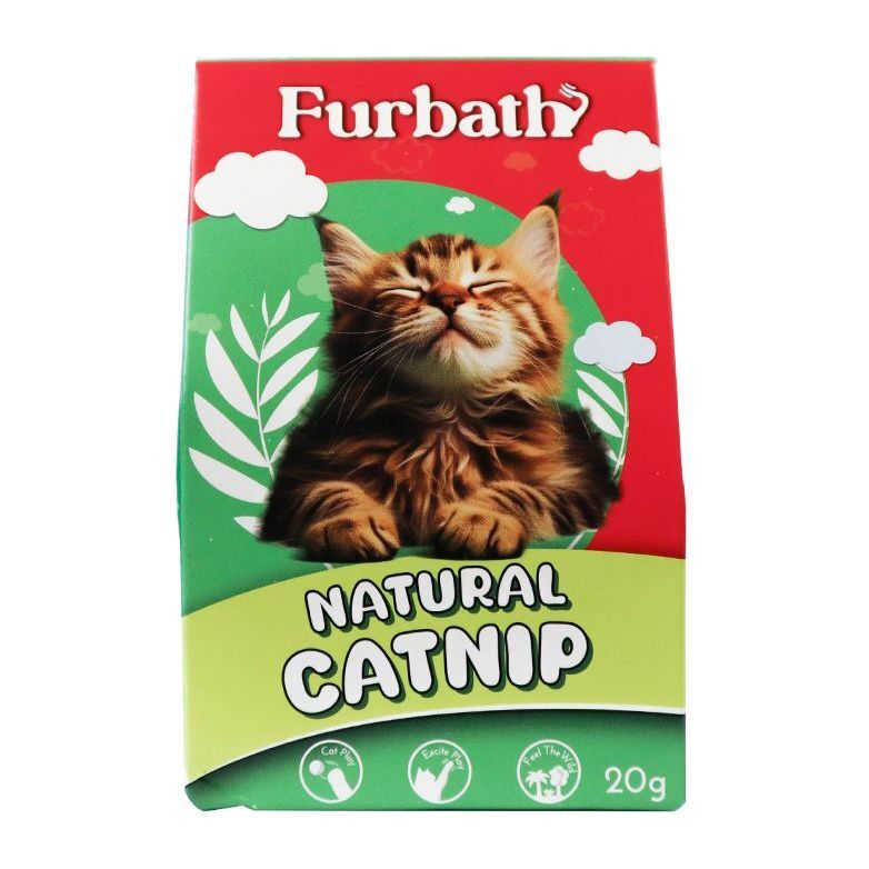 Furbath Natural Catnip Leaves for Cats - 20g