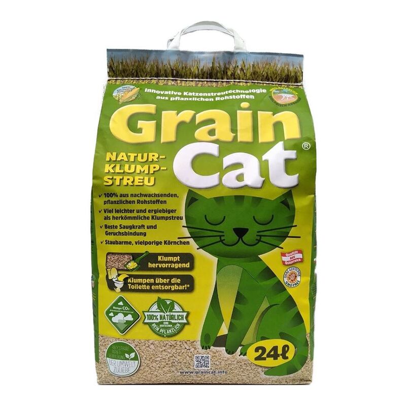 Agros Grain Cat Ecological Corn Cat Litter - 24L Agros Grain Cat Ecological Corn Cat Litter - 24L