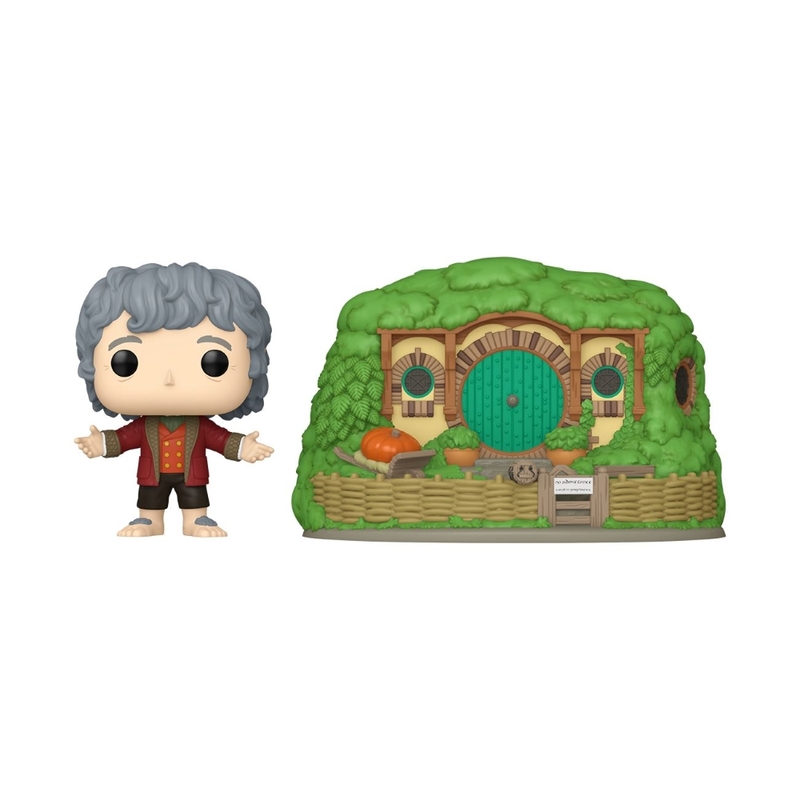 Funko Pop! Town Movies The Lord Of The Rings Bilbo & Bag End Vinyl Figure