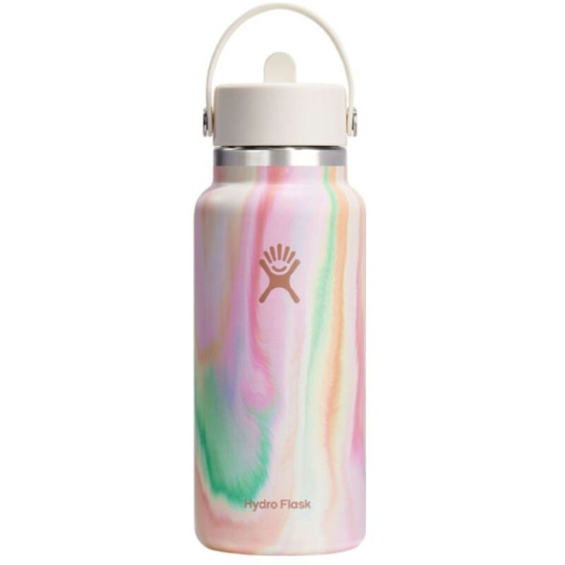 Hydro Flask Wide Mouth With Straw Cap Limited Edition 950ml Water Bottle - Sugar Crush