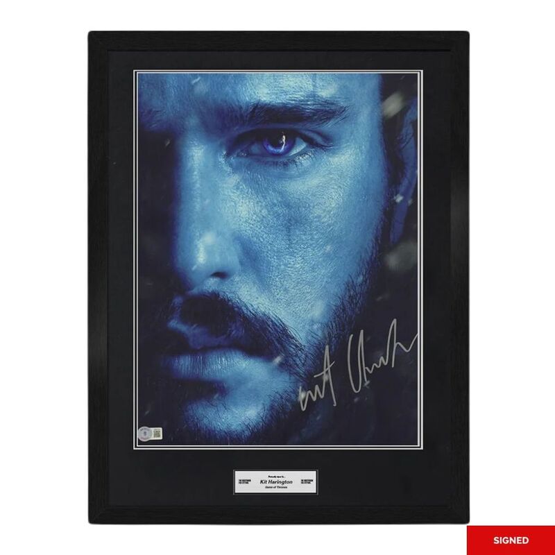Bootroom Collection Kit Harrington Signed Game Of Thrones Photo (Framed) Bootroom Collection Kit Harrington Signed Game Of Thrones Photo (Framed)