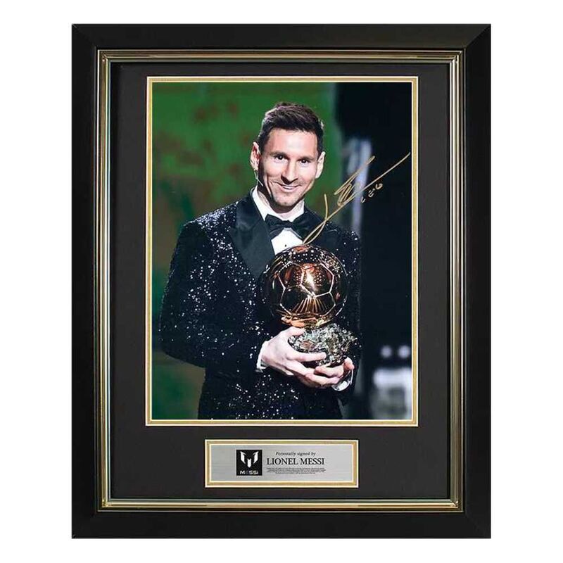 Bootroom Collection Lionel Messi Official Signed Photo - 2023 Ballon D'Or Winner