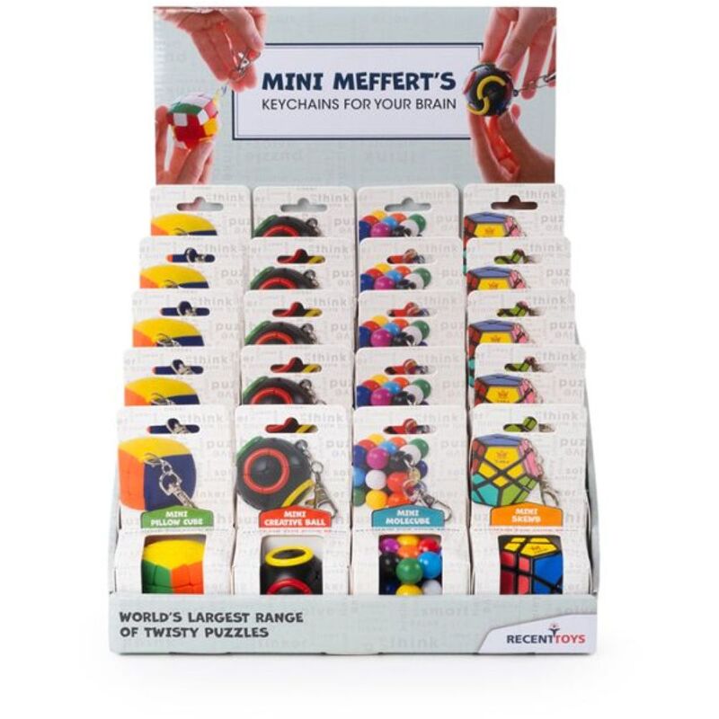 Recent Toys Mini Meffert's Keychains (Assorted - Includes 1)