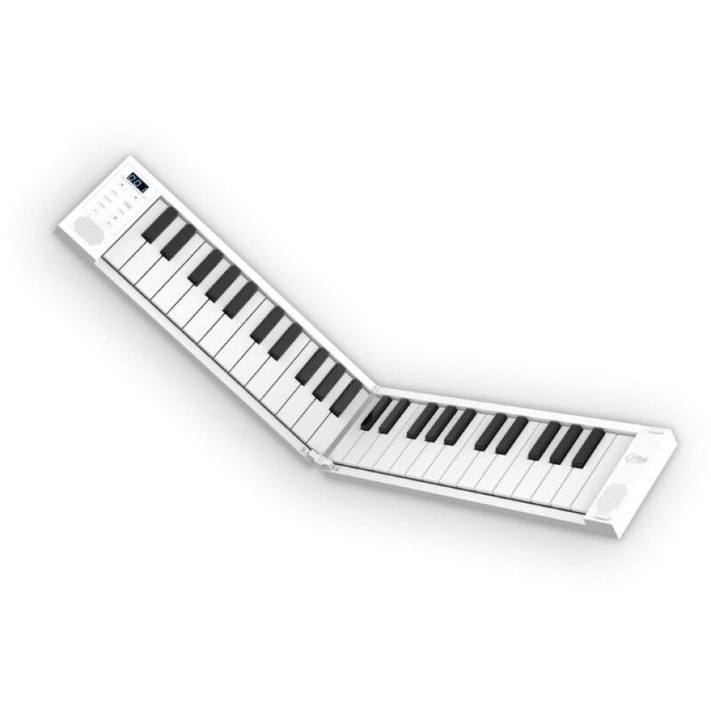 Carry-On Carry-On 49 Key Touch Sensitive Folding Piano - White