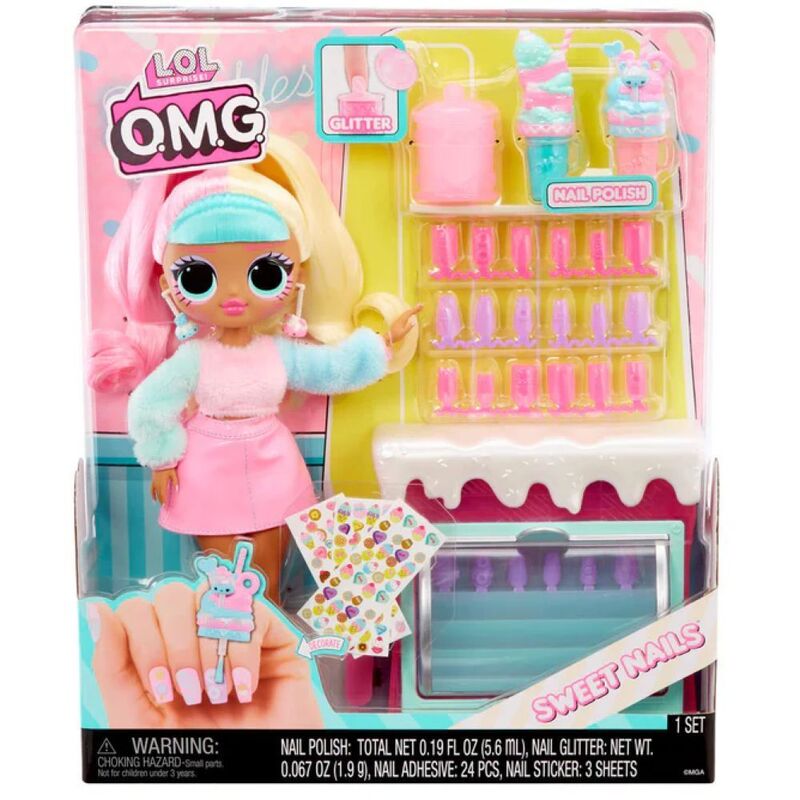 L.O.L Surprise! O.M.G Sweet Nails Candylicious Sprinkles Shop