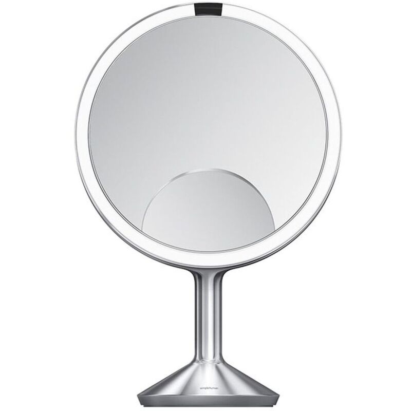 Simplehuman Sensor Trio Max Touch Control Mirror - Brushed Stainless Steel 25cm - 10-Inches