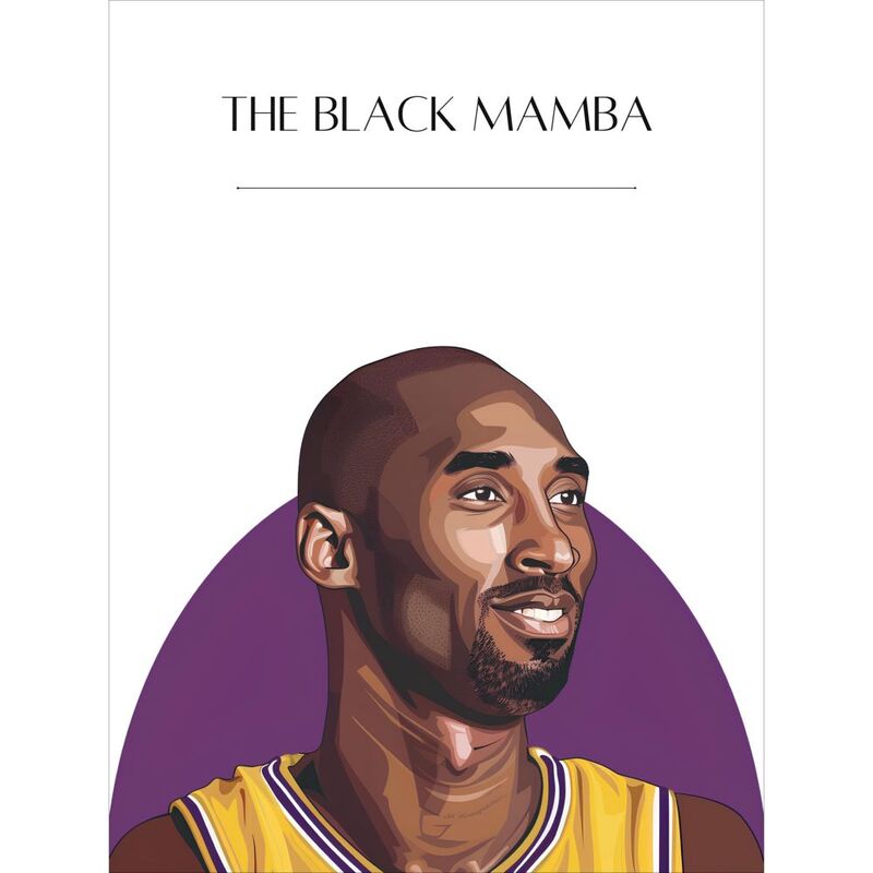 Faceidea The Black Mamba Wall Art (30X40 cm)