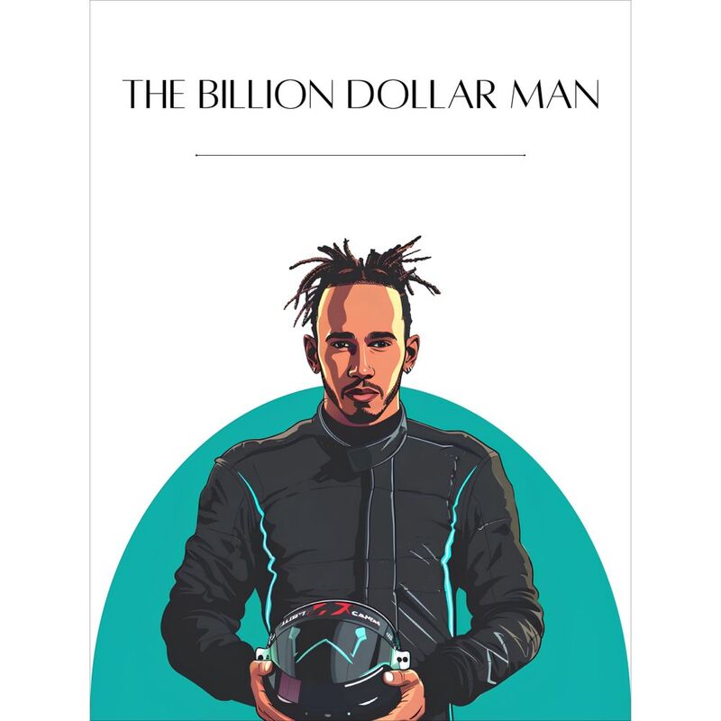 Faceidea The Billion Dollar Man Wall Art (30X40 cm)