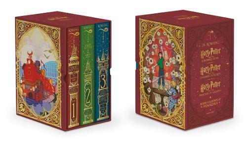 Harry Potter Boxset Books 1 - 3 (Minalima Editions) | J.K. Rowling