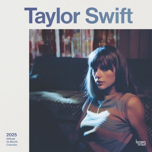 Taylor Swift Official 2025 Monthly Square Wall Calendar (12 x 24 Inch) | Browntrout