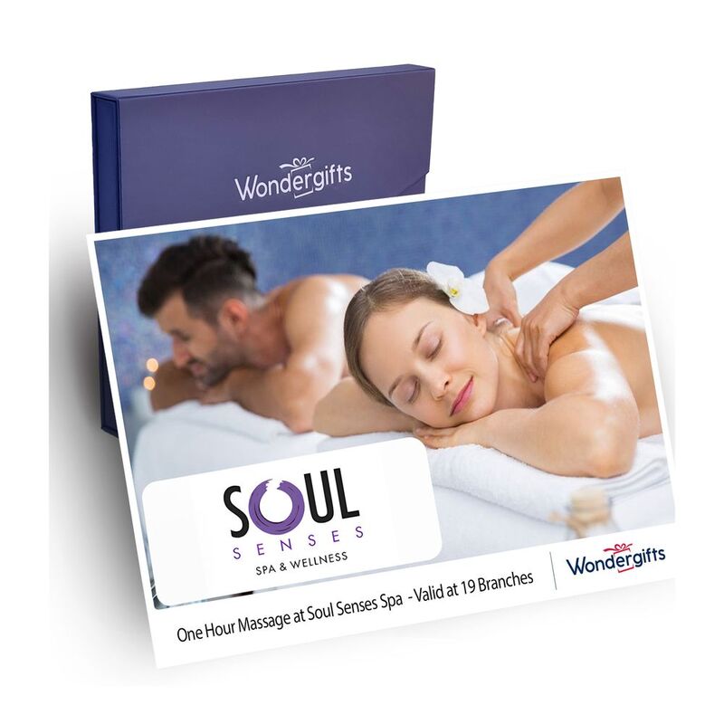 Wondergifts One-Hour Massage At Soul Senses Spa And Wellness 19 Branches - Permium Gift Box (For Two) Wondergifts One-Hour Massage At Soul Senses Spa And Wellness 19 Branches - Permium Gift Box (For Two)