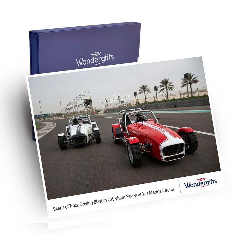 Wondergifts 9 Laps Track Driving Blast In Caterham Seven At Yas Marina Circuit Premium Gift Box Wondergifts 9 Laps Track Driving Blast In Caterham Seven At Yas Marina Circuit Premium Gift Box