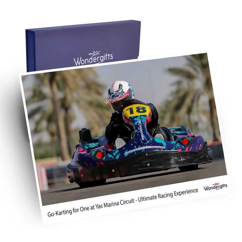 Wondergifts Go-Karting Session At Yas Marina Circuit - Ultimate Racing Experience Gift Box Wondergifts Go-Karting Session At Yas Marina Circuit - Ultimate Racing Experience Gift Box