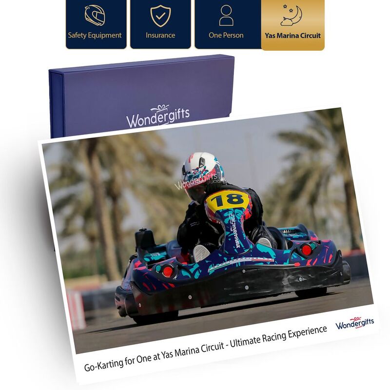 Wondergifts Go-Karting Session At Yas Marina Circuit - Ultimate Racing Experience Gift Box