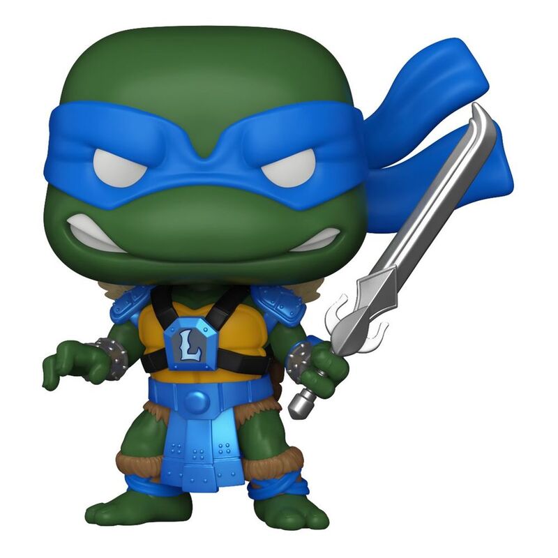 Funko Pop! TV Teenage Mutant Ninja Turtle X Motu Leo Eternia Armor Vinyl Figure