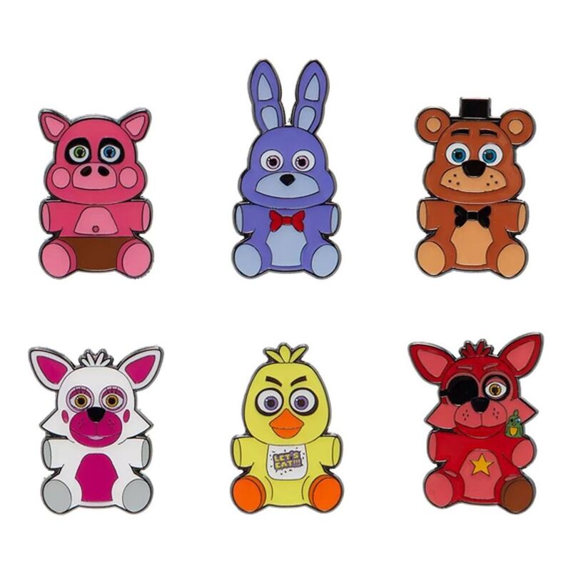 Loungefly Blind Box Pin Five Nights At Freddy's Character Pin (Includes 1) Loungefly Blind Box Pin Five Nights At Freddy's Character Pin (Includes 1)
