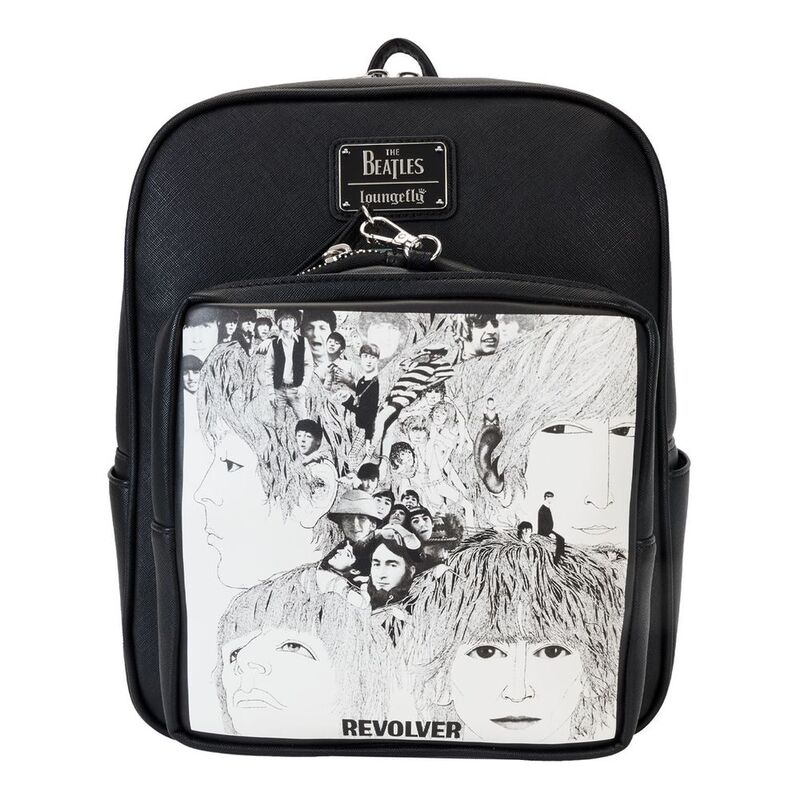 Loungefly Leather The Beatles Revolver Album Witth Record Pouch Mini Backpack Loungefly Leather The Beatles Revolver Album Witth Record Pouch Mini Backpack