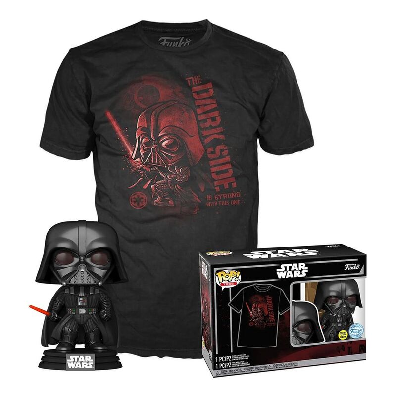 Funko Pop! and Tee Star Wars Darth Vader - L