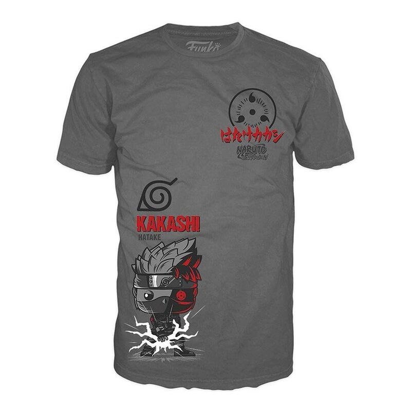 Funko Pop! Tee Animation Naruto Kakashi Split Adult Tee - L